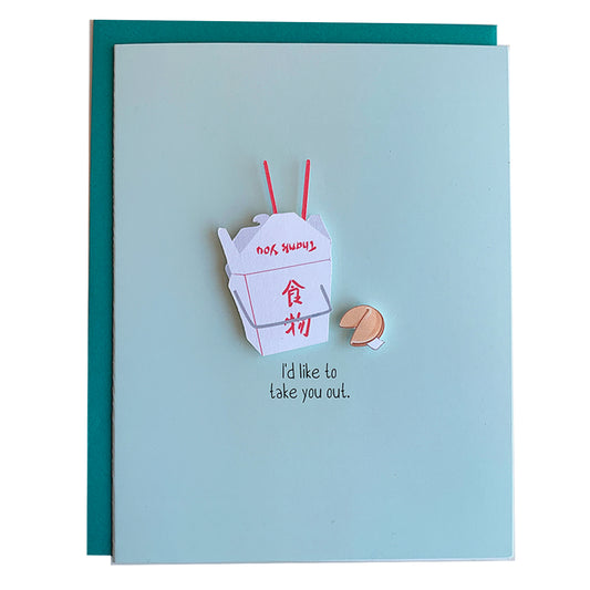 I'D LIKE TO TAKE YOU OUT