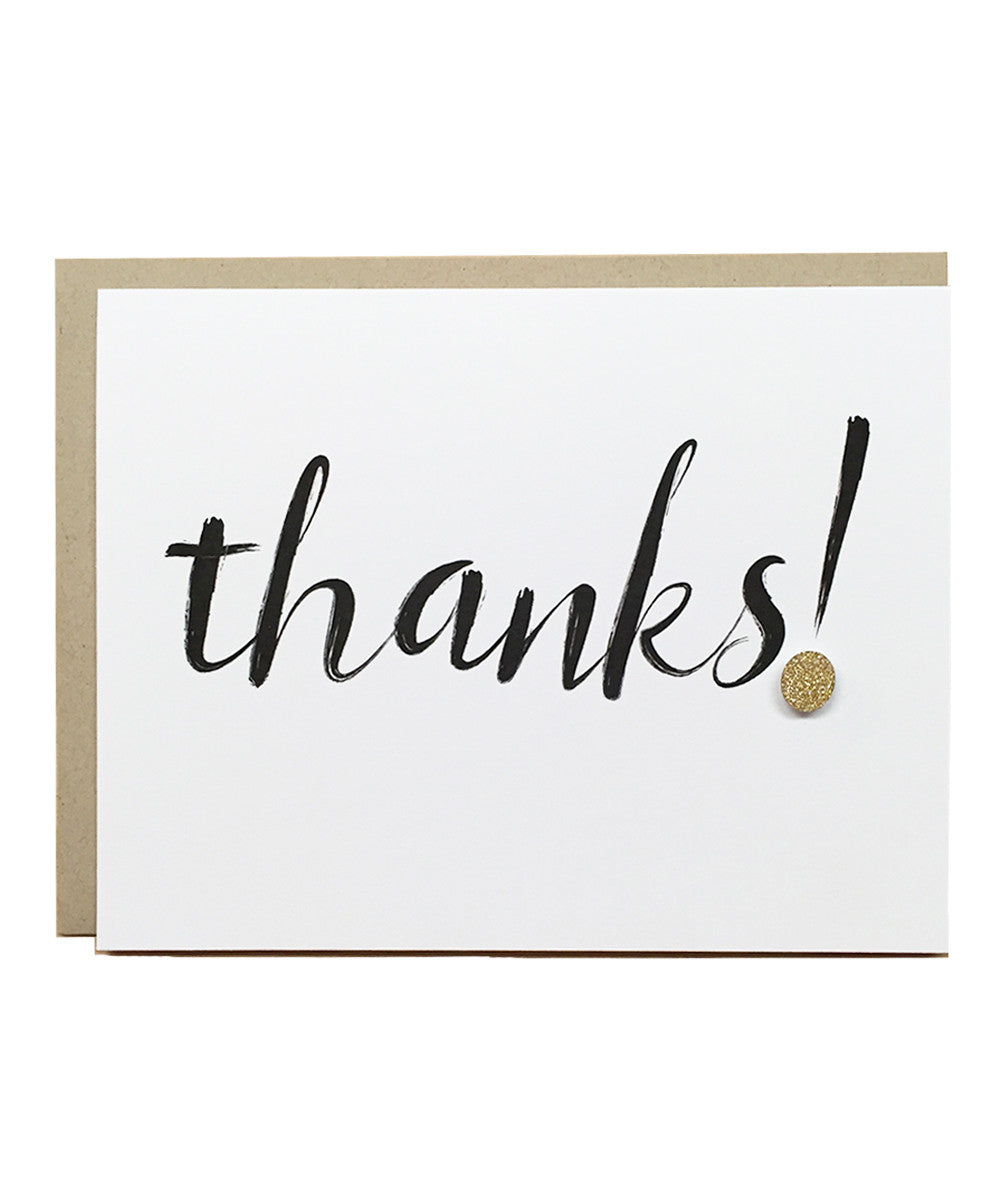 THANKS! – Pepper Pop Paper