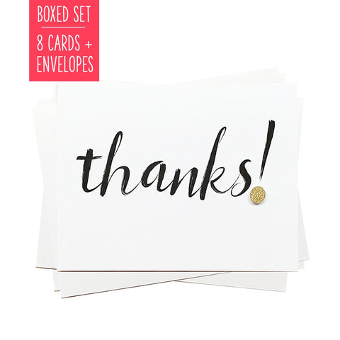 THANKS! | Boxed Set of 8